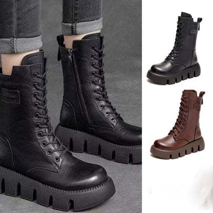 Frieda – Modische Orthopädische Lederstiefel