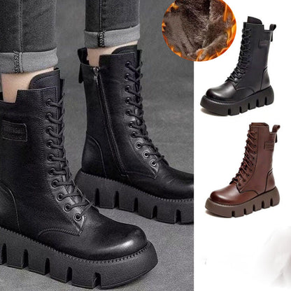 Frieda – Modische Orthopädische Lederstiefel