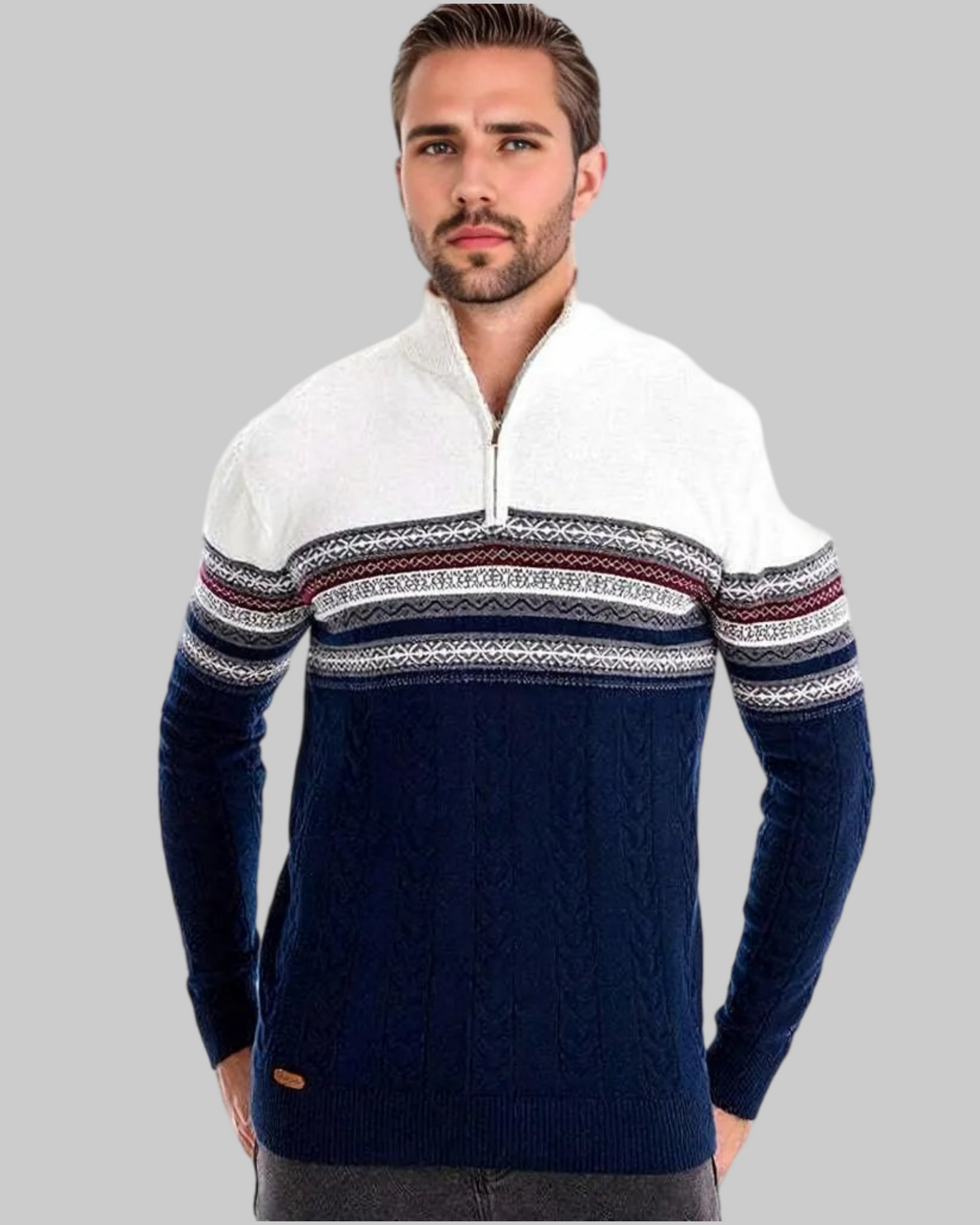 Karl - Winter Frühling Herrenpullover
