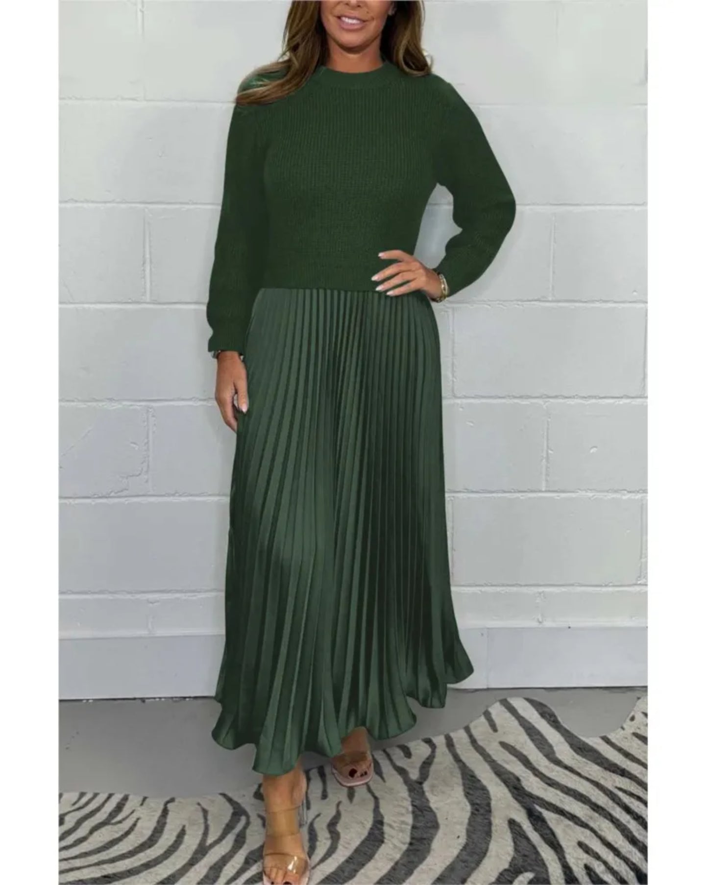 Amalia – Stilvolles Jumper-Kleid