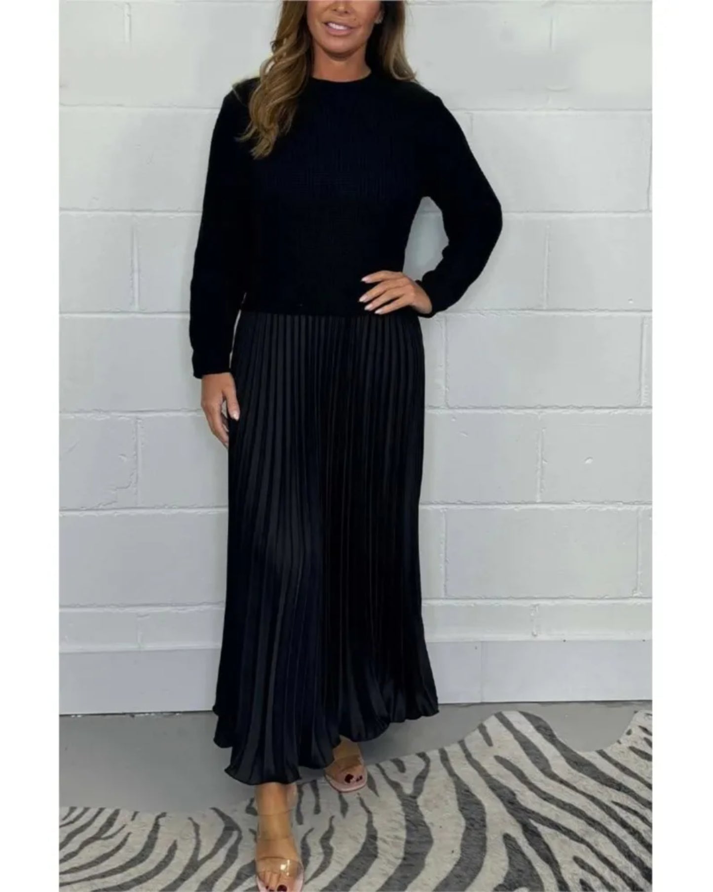 Amalia – Stilvolles Jumper-Kleid