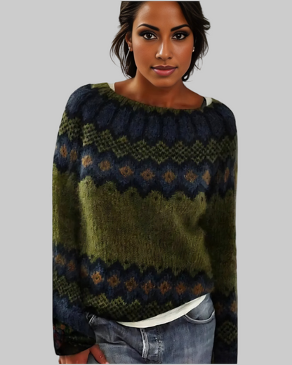 Marie - Vintage Pullover Frauen