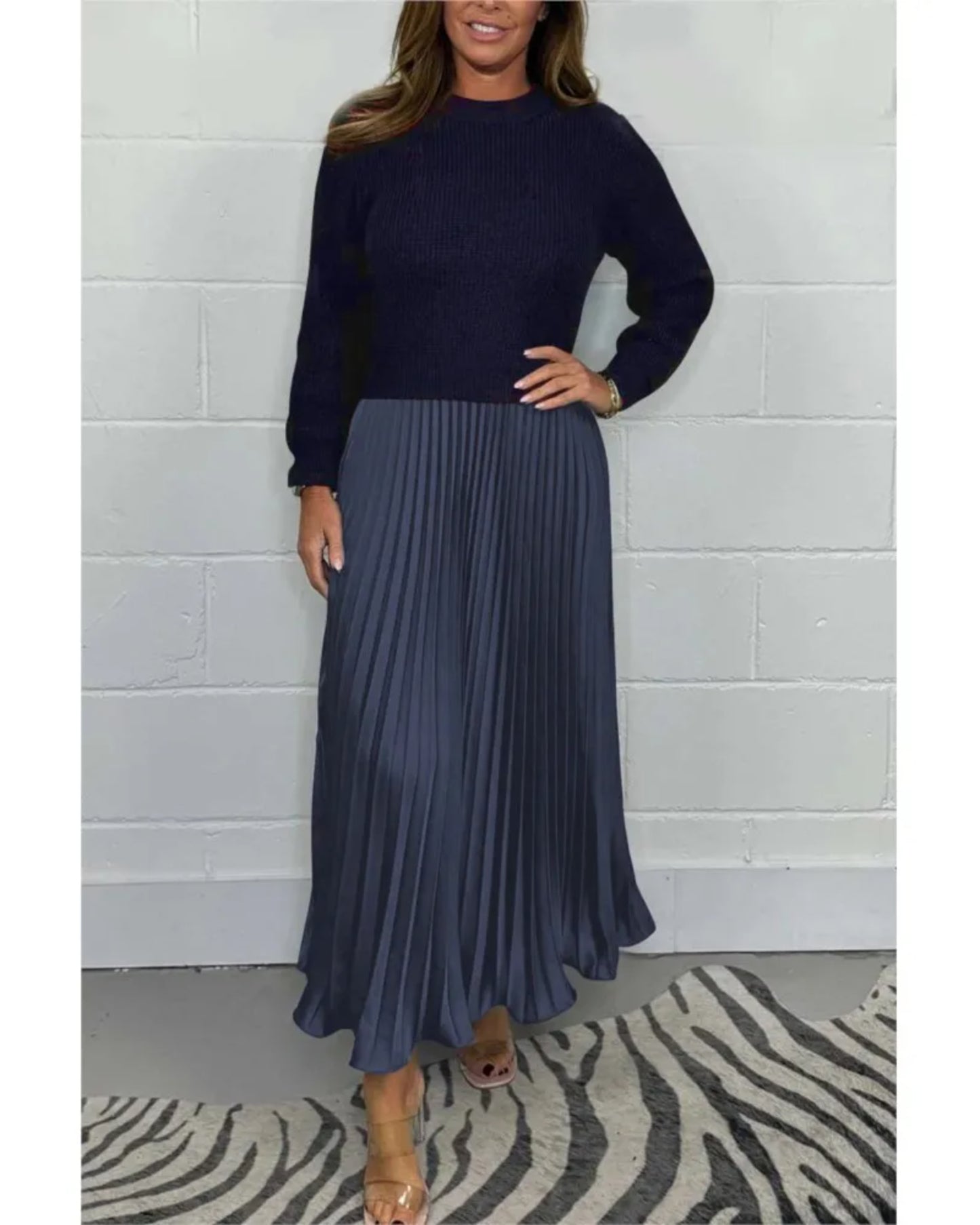 Amalia – Stilvolles Jumper-Kleid