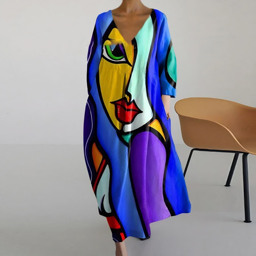 Ursina - Buntes Kleid