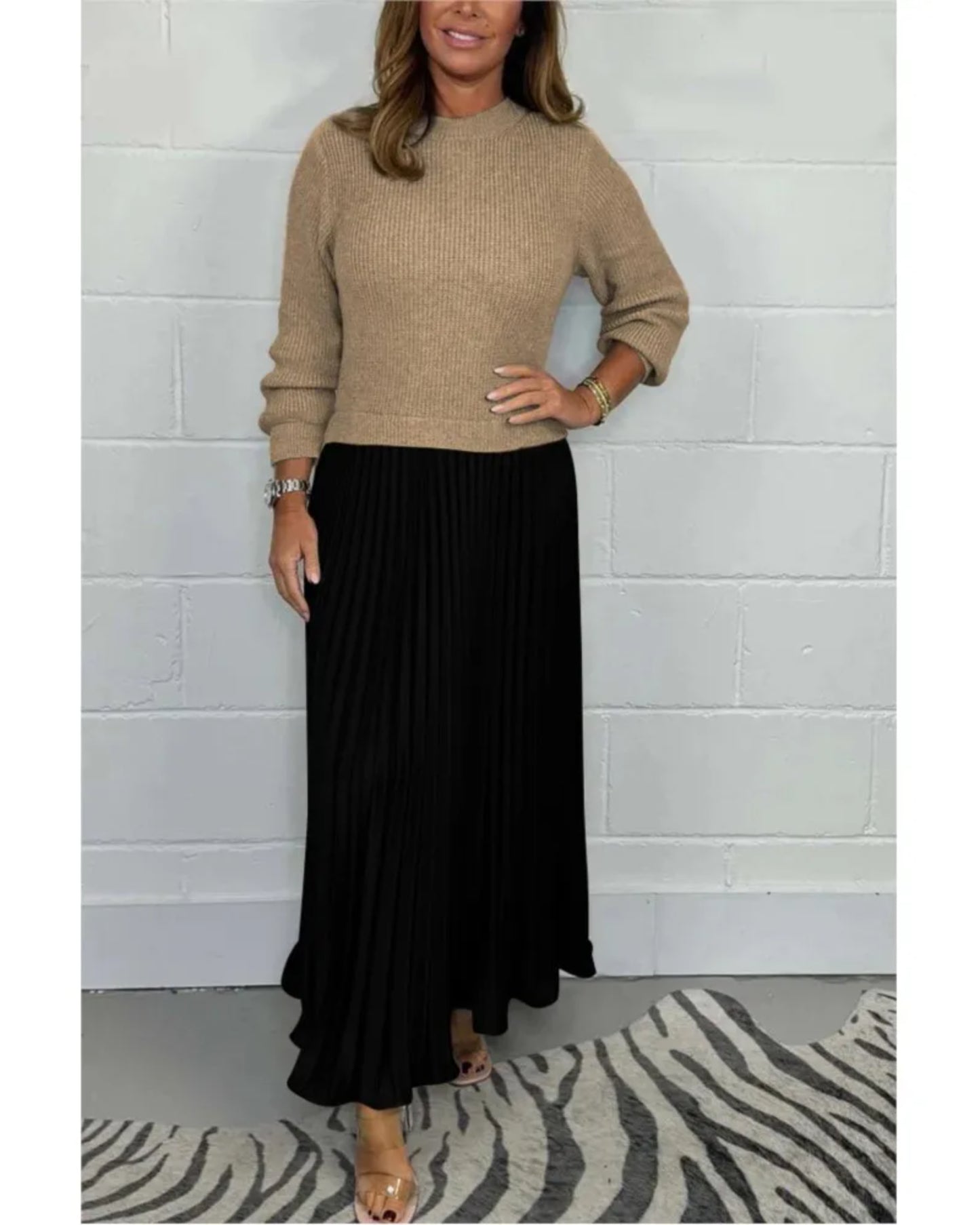 Amalia – Stilvolles Jumper-Kleid