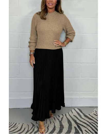 Amalia – Stilvolles Jumper-Kleid