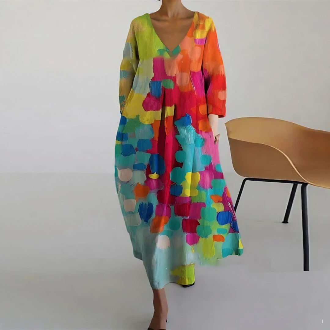 Ursina - Buntes Kleid