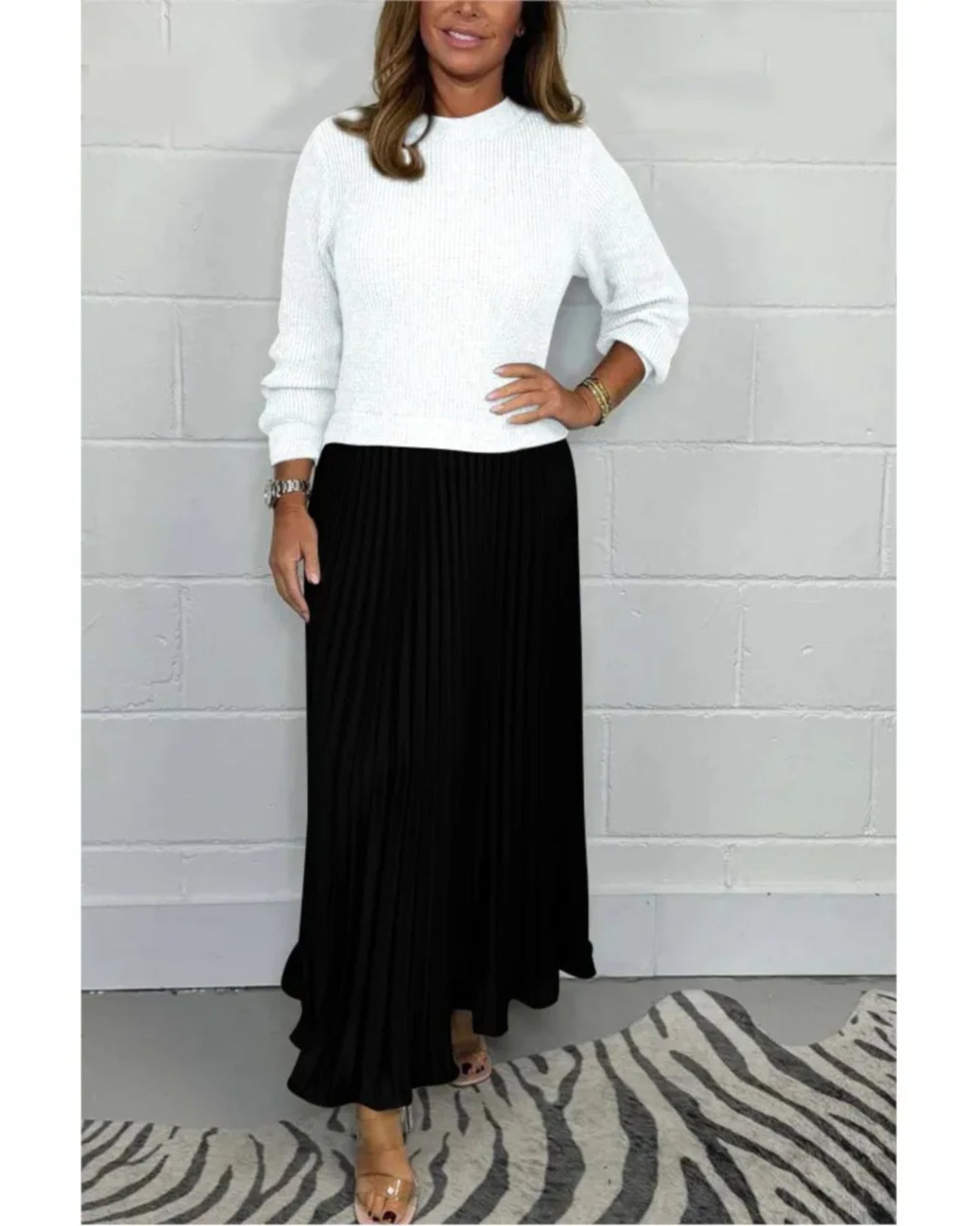 Amalia – Stilvolles Jumper-Kleid