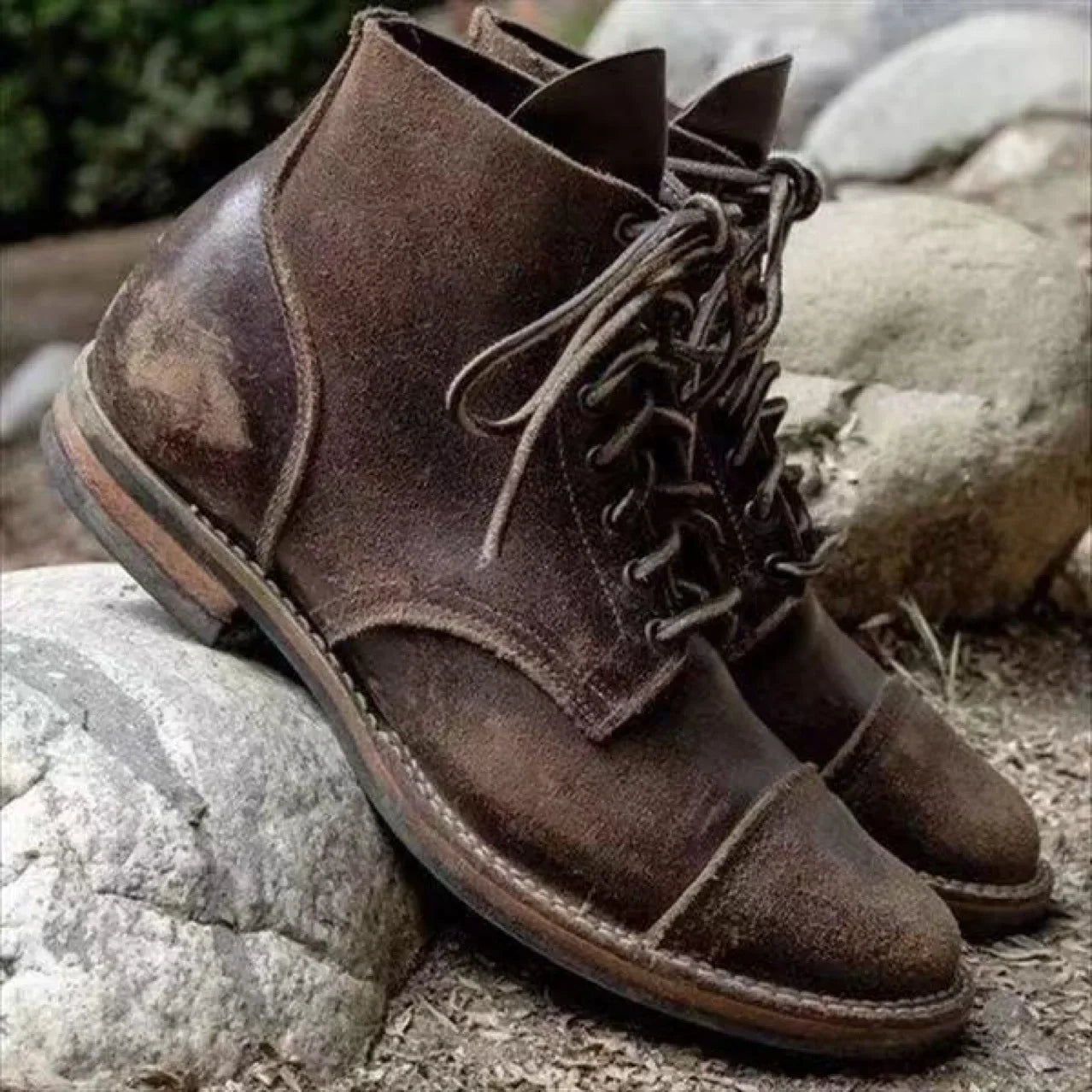 Klaus - Hohe Schnürstiefel