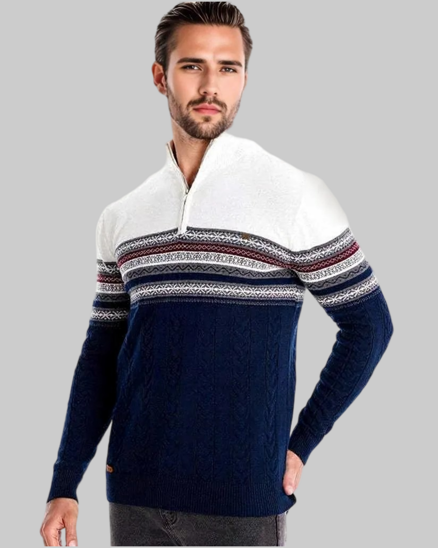 Karl - Winter Frühling Herrenpullover